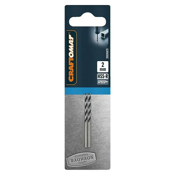Craftomat Metaalboor - 2 st., Boordiameter: 2 mm