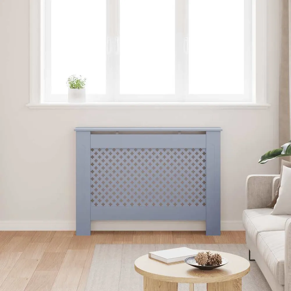 Radiatorombouw 112x19x81,5 cm MDF antraciet