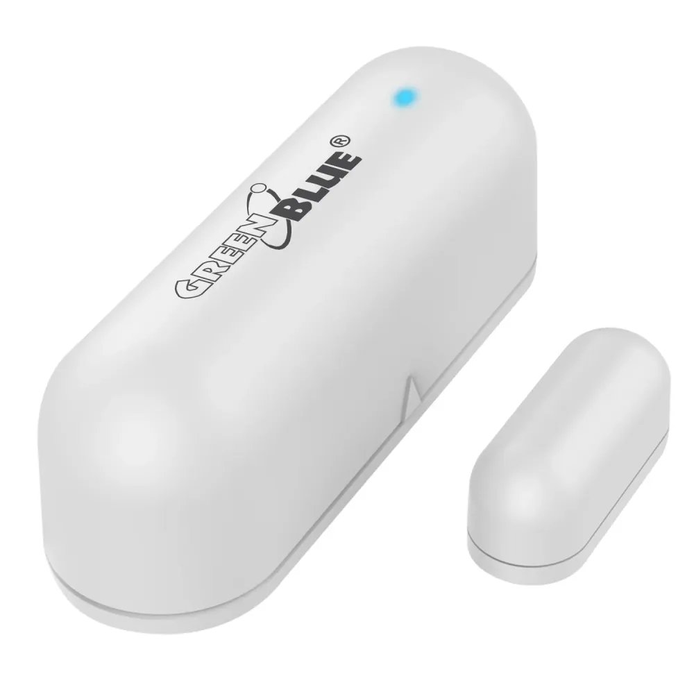 Rookmelder met CO-Detector GreenBlue GB715 ZELFLEREND WiFi-Sensor - melding bij openen en sluiten van deuren ramen