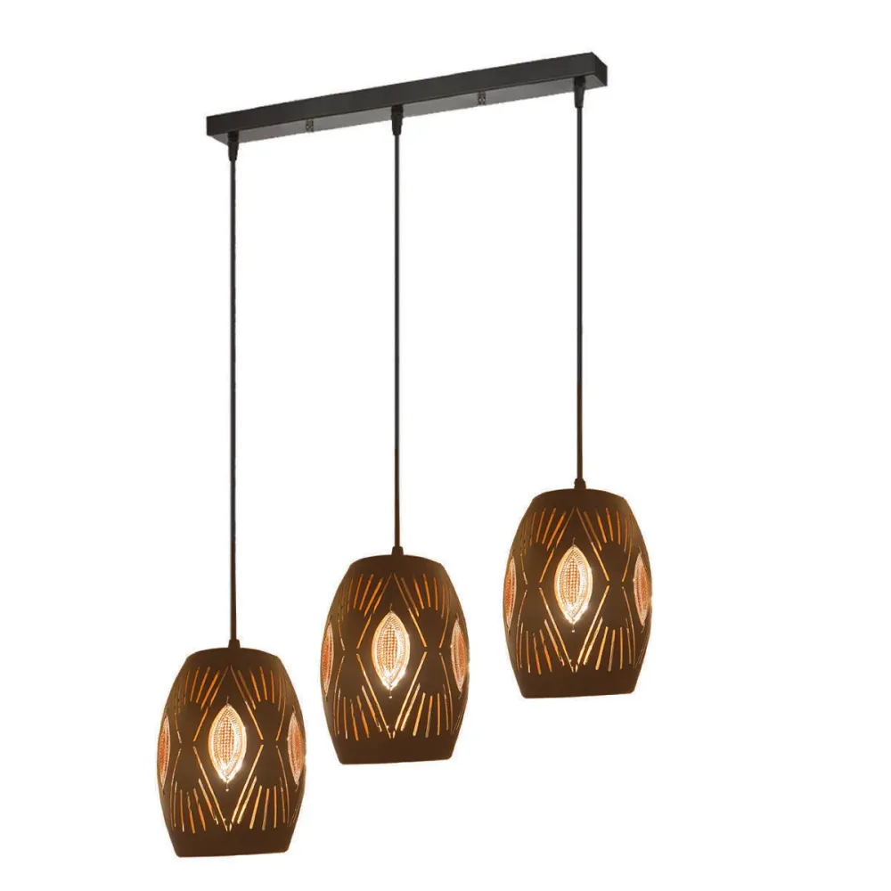 Moderne plafondlamp met 3 koppen, kroonluchter en hanglamp~2549 LEDSone UK Ltd