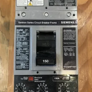 150 Amp, 3 Pole, 600 volts Circuit Breaker FXD63B150 w/ Trip Unit
