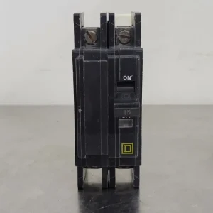 15 Amp, 2 Pole, 120/240 volts Circuit Breaker QOU215 - directe montage