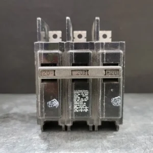 20 Amp, 3 Pole, 240 Volts Circuit Breaker BQ3B020H