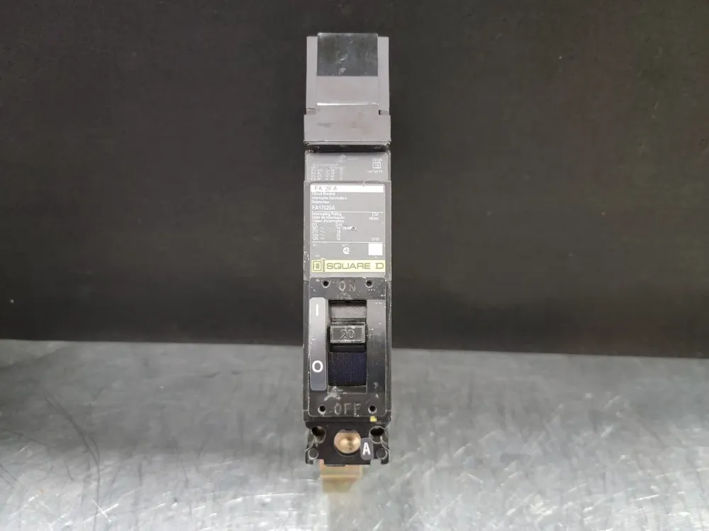 20 Amp, 1 Pole, 347 Volts Circuit Breaker FA17020A