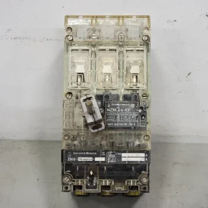 63 Amp, 3 Pole, 600 volts Circuit Breaker NZM 6b-63 w/ Trip Unit