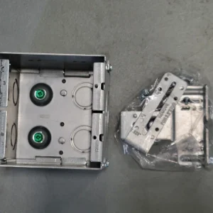 Industrieel zware 2 Gang Wallbox HBL985