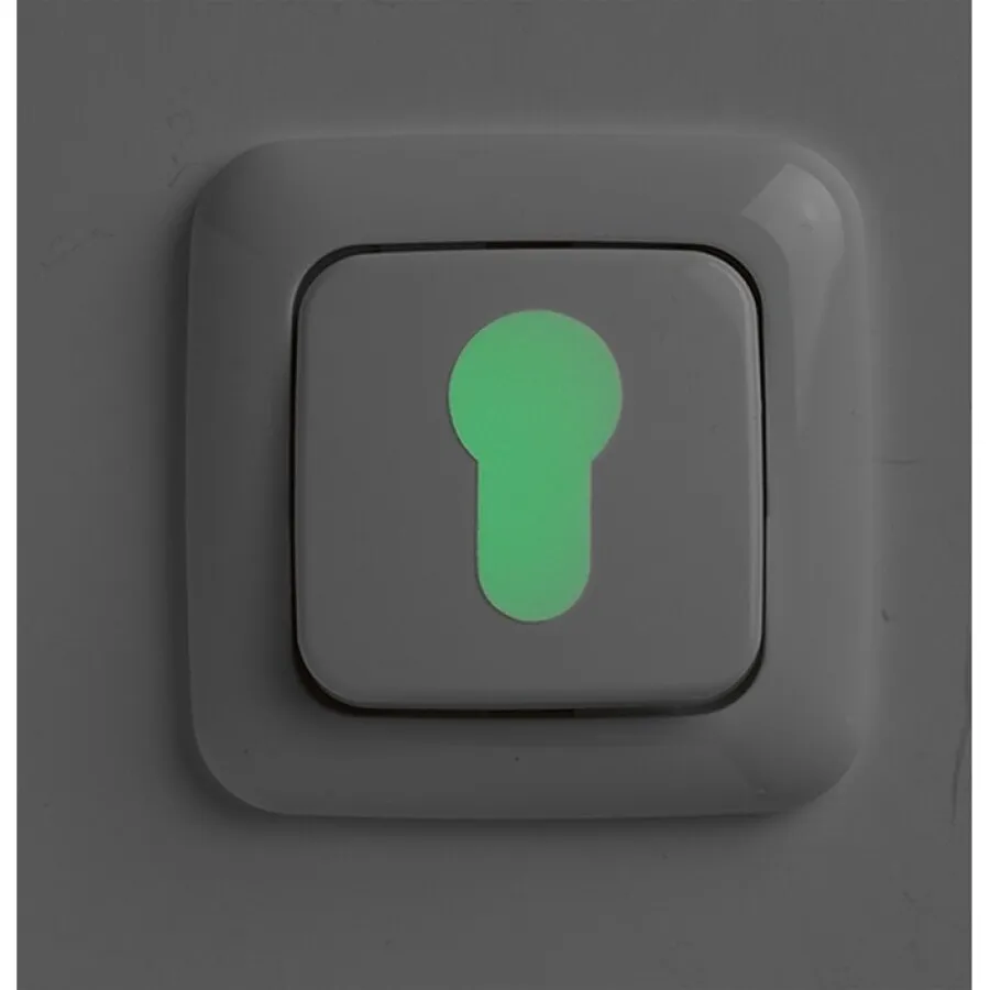 SecuCare cilinder- en schakelaarmarkering - Glow Dark - 3 stuks - 8055.001.01