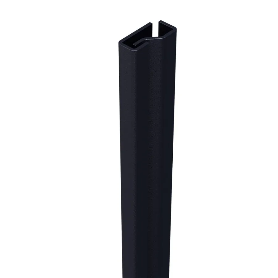 SecuStrip Plus binnendraaiend - 2300mm - zwartgrijs prima structuur) - 1010.142.04
