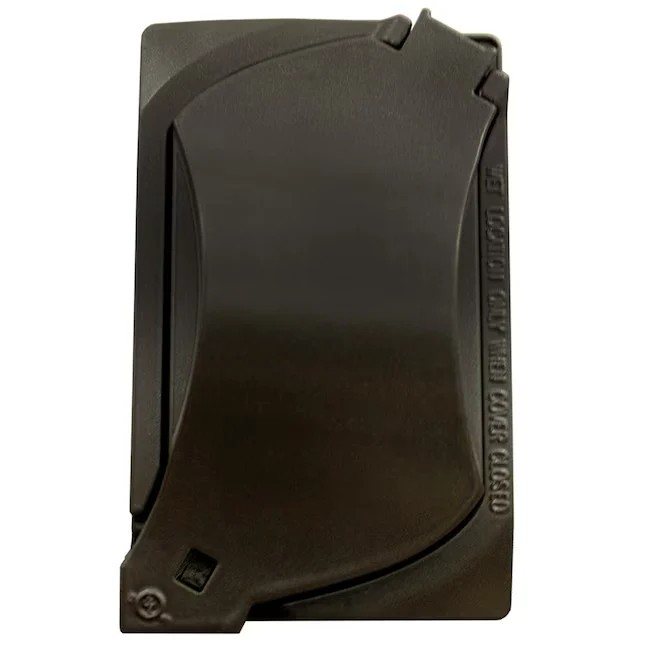 Sigma Engineered Solutions 1-Gang Rectangle Bronze Van metaal Weatherproof Electrical Box Cover