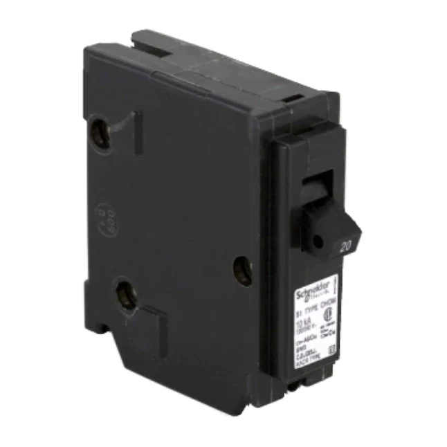 Square D Homeline 20-Amp 1-Pole Standard Trip Circuit Breaker