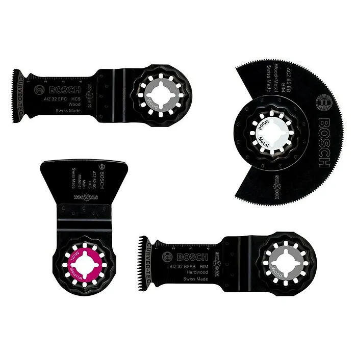 Ergonomisch Bosch Installatieset - 4 -delig