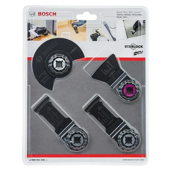 Ergonomisch Bosch Installatieset - 4 -delig