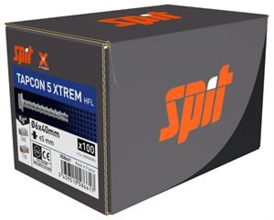 Spit Tapcon 5 HFL XTREM betonschroef zeskantkop 6x40/5