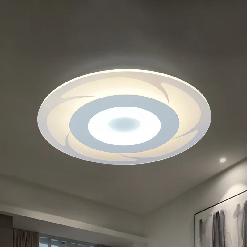 IP67 Gecertificeerde Acryl ultradunne plafondlamp Moderne LED-inbouwlamp warm/wit, 16,5"/20,5"/24,5" ruim