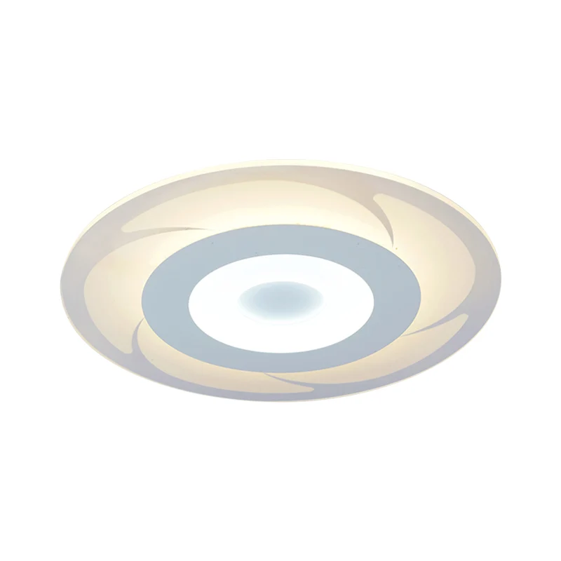 IP67 Gecertificeerde Acryl ultradunne plafondlamp Moderne LED-inbouwlamp warm/wit, 16,5"/20,5"/24,5" ruim