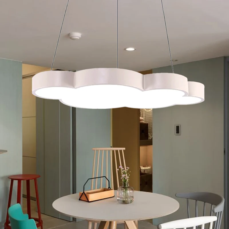 IP67 Gecertificeerde Drijvende wolk hanglamp Scandinavische stijl acryl hanglamp voor eetkamer