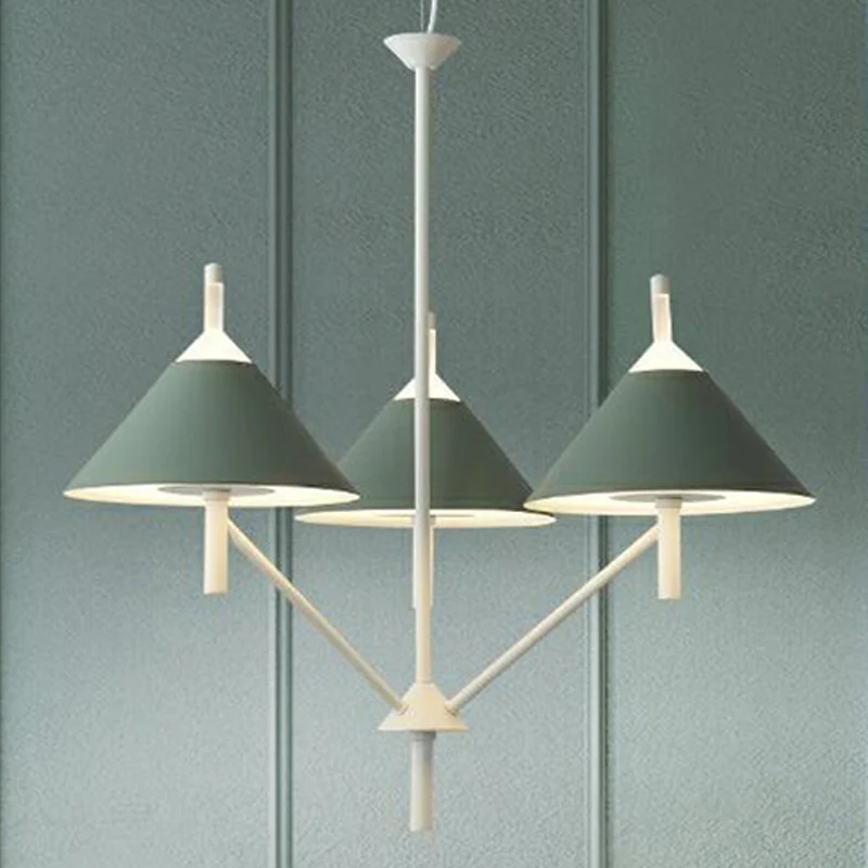 Professionele Waterdichte Conische hanglamp eenvoudige stijl, metalen hanglamp voor slaapkamerrestaurant