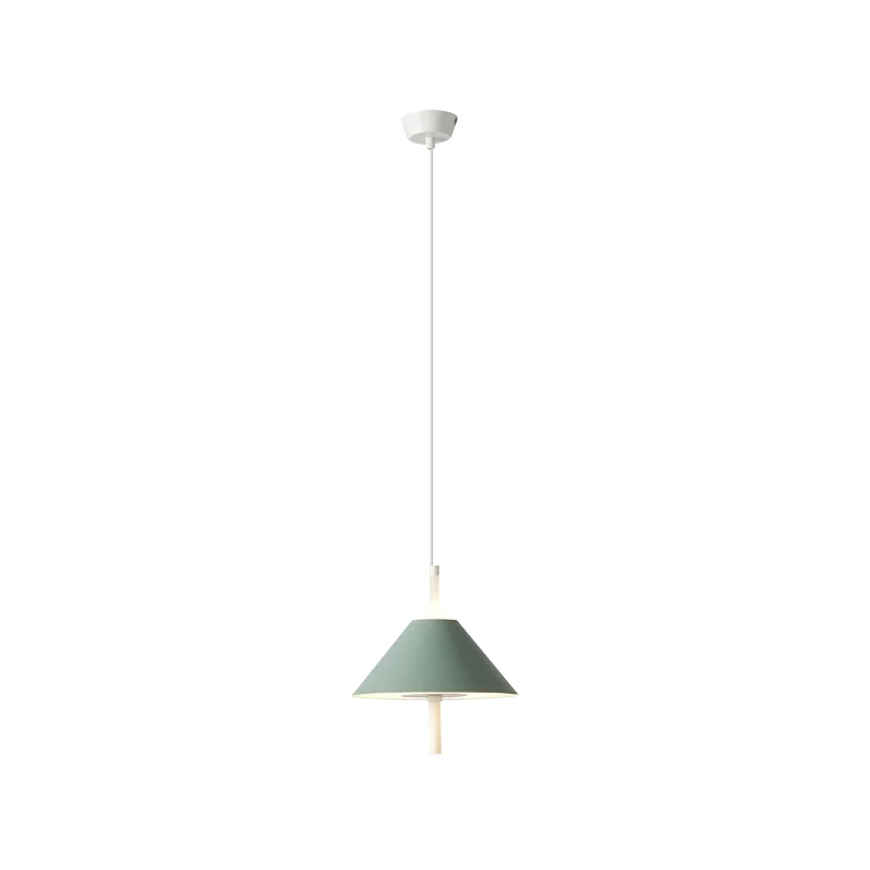 Professionele Waterdichte Conische hanglamp eenvoudige stijl, metalen hanglamp voor slaapkamerrestaurant