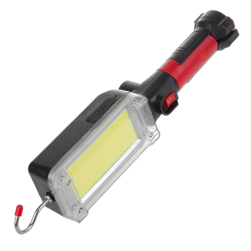 Professionele Waterdichte Maclean - Magnetische werkplaatslamp - Zaklamp - 2x1200mAh / 700lm / USB