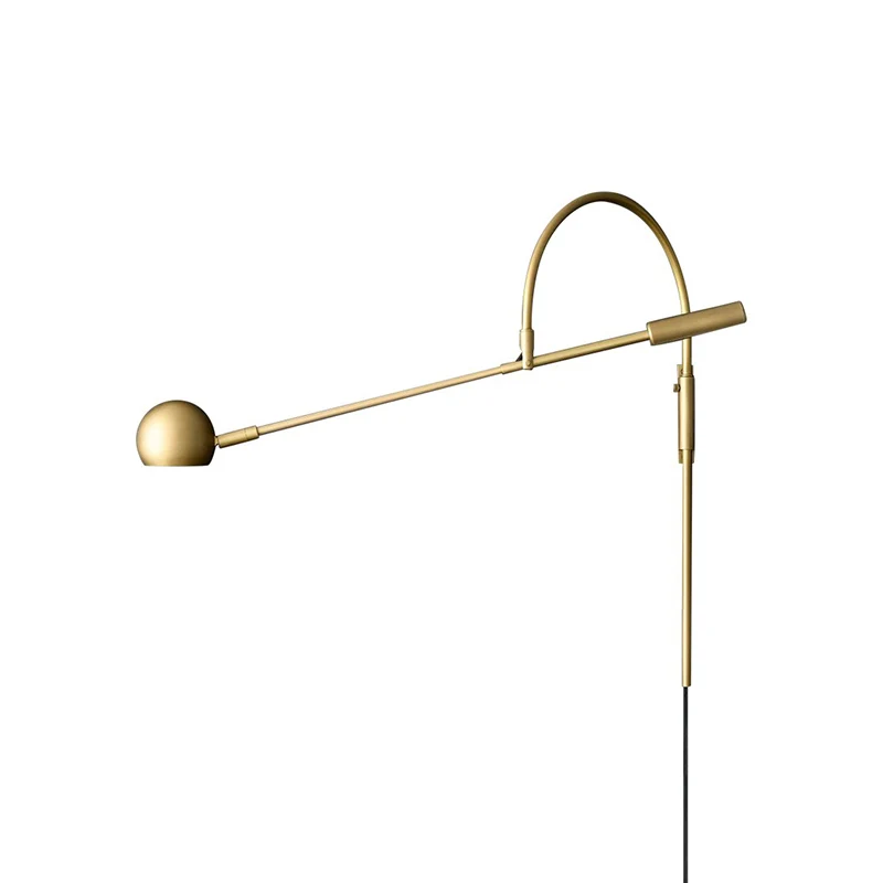 Zwart/messing/chroom kogelmuurverlichting conventioneel metaal 1 kop schanslamp voor woonkamer