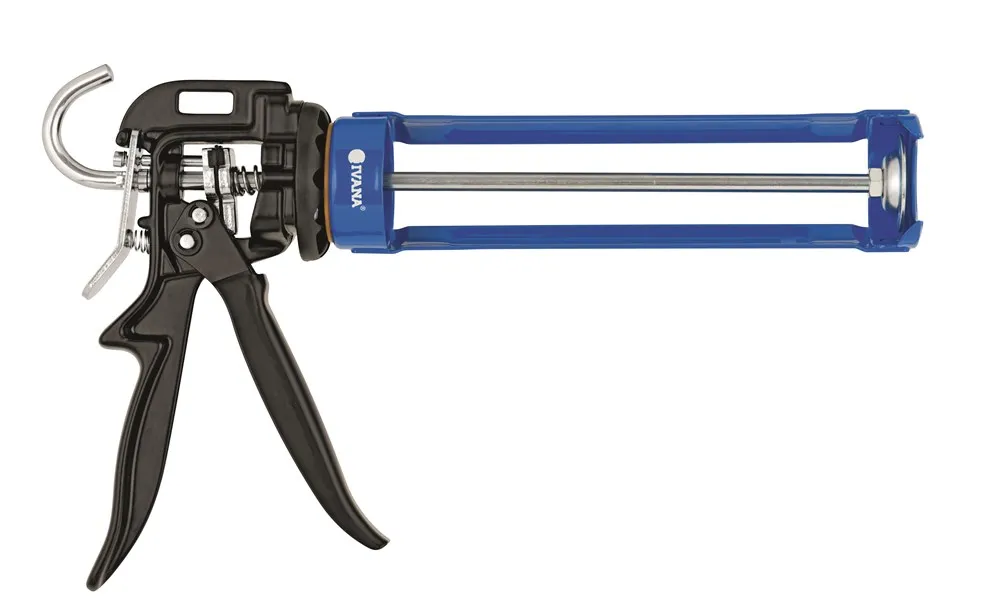 Professioneel Gereedschap Ivana handkitpistool Pro - No-Drip - blauw/zwart