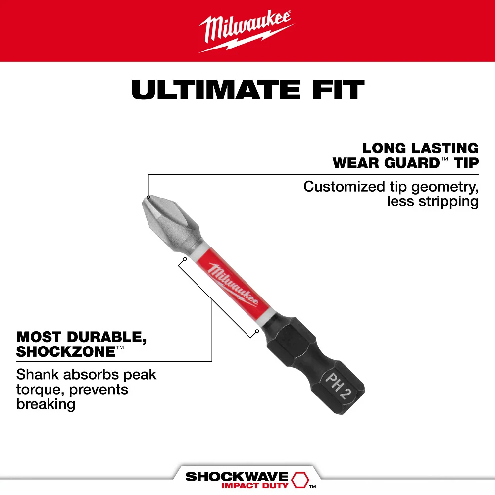 Milwaukee Tools (10) 22PC SHCKWAV PUCK DSPNSR 48-32-4011