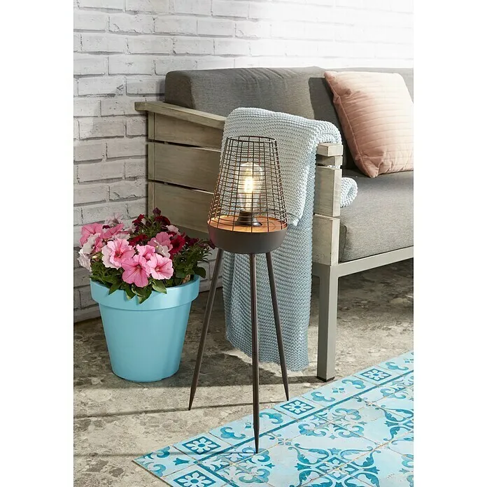 Luxform Vloerlamp op batterij Chelsea Tripod - Hoogte: 670 mm