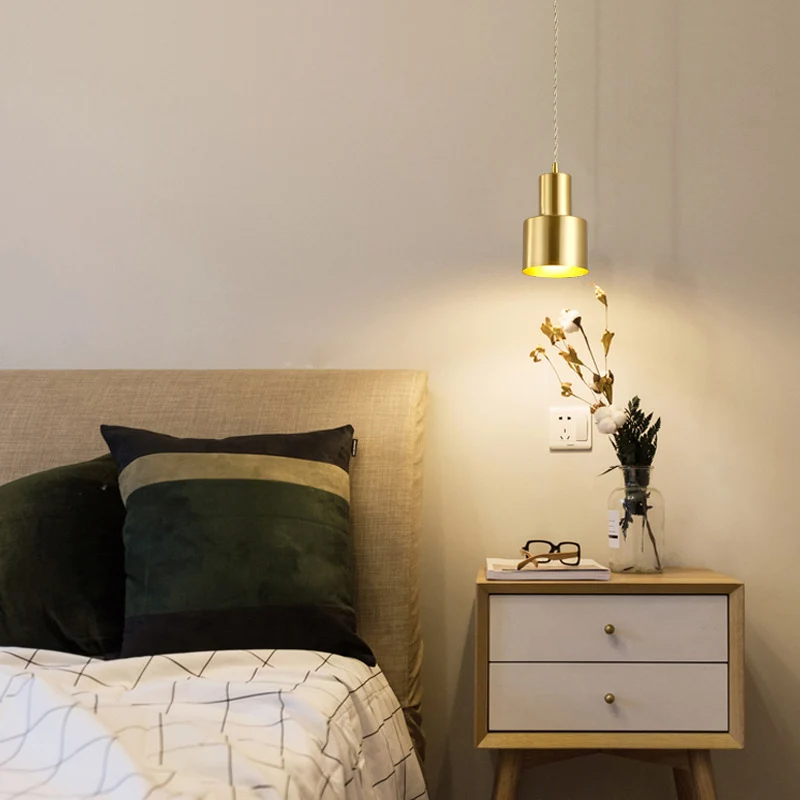 IP67 Gecertificeerde Gouden Plated Grenade Suspension Light Postmodern 1-Light Metal Down Lighting Pendant Gold