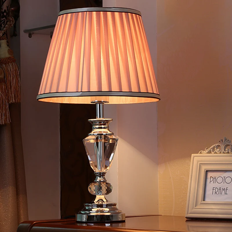Oplaadbare LED Barrel Shade Fabric Task Light Modernism 1 Head Pink/White Nightstand Lamp Bedside Pink
