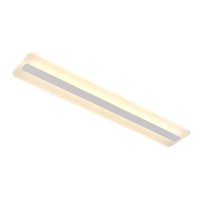 Acryl lineaire inbouw plafondlamp Minimalistisch LED wit plafondgemonteerd helder