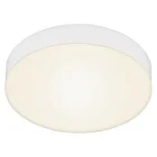 Briloner Led-plafondlamp Flame - Wit, Ø x h: 212 x 36 mm (IP44)