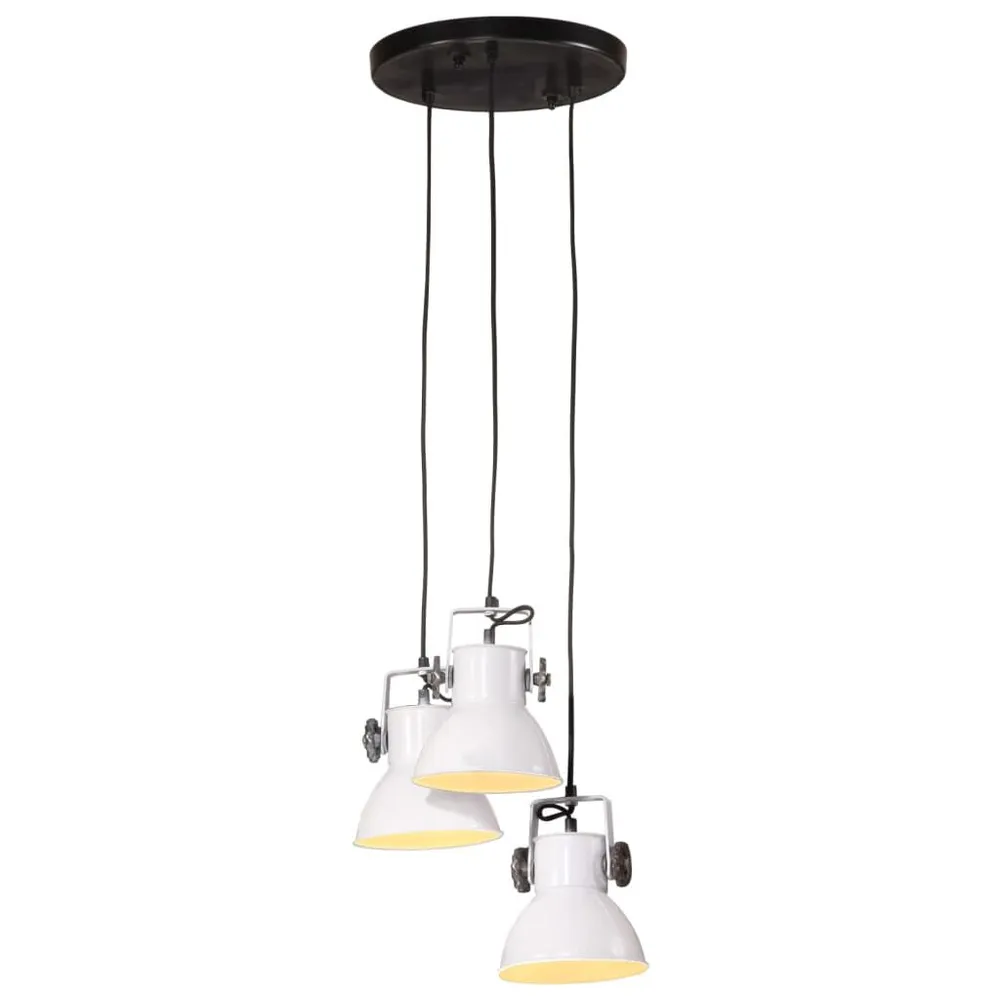 Hanglamp 25 W E27 30x30x100 wit | 3000K | 2000 lm