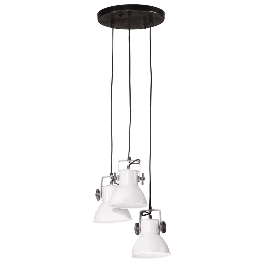 Hanglamp 25 W E27 30x30x100 wit | 3000K | 2000 lm