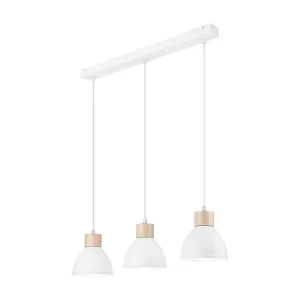 Hanglamp Nico, Wit, 80x70x15 cm, EPIKASA voor Woonkamer