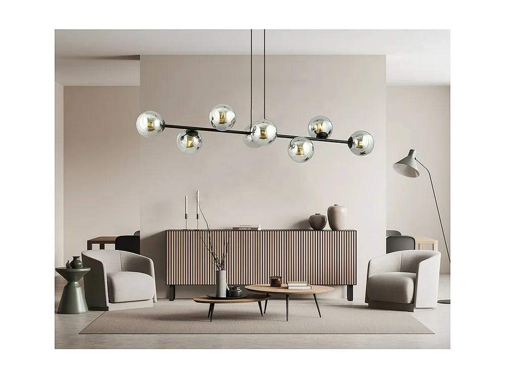 Vlakke Inbouw Suspension Rossi, Noir, 130x100x30 cm, EPIKASA