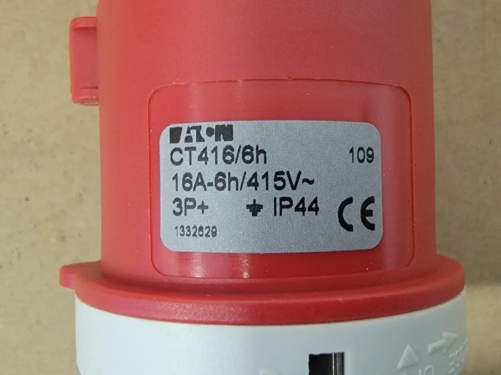 16 Amp Check Valve CO416/6H w/ Plug CT416/6H
