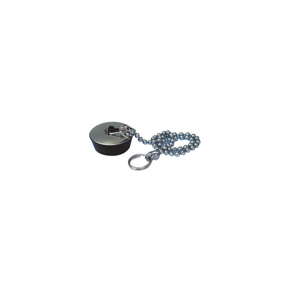 Black rubber plug handzaam size bathtub diam. 31 mm