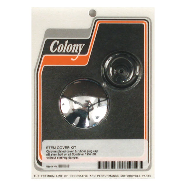 Kunststof Colony Cover & Natuurrubber Plug Only Harley-Davidson
