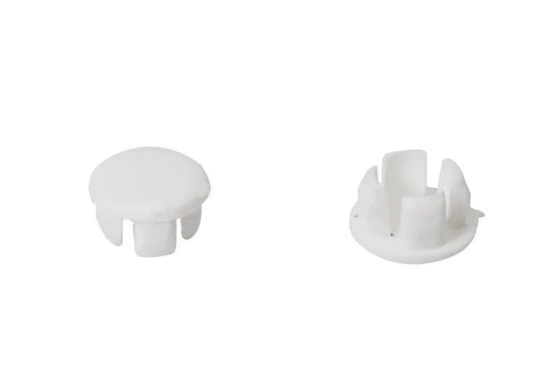 Sliding Window Hole Plug – Sneeuwwit, 1/2" Diameter