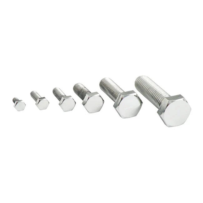 M12 X 45mm Hex Bolt, Pol. Roestvrij staal Harley-Davidson