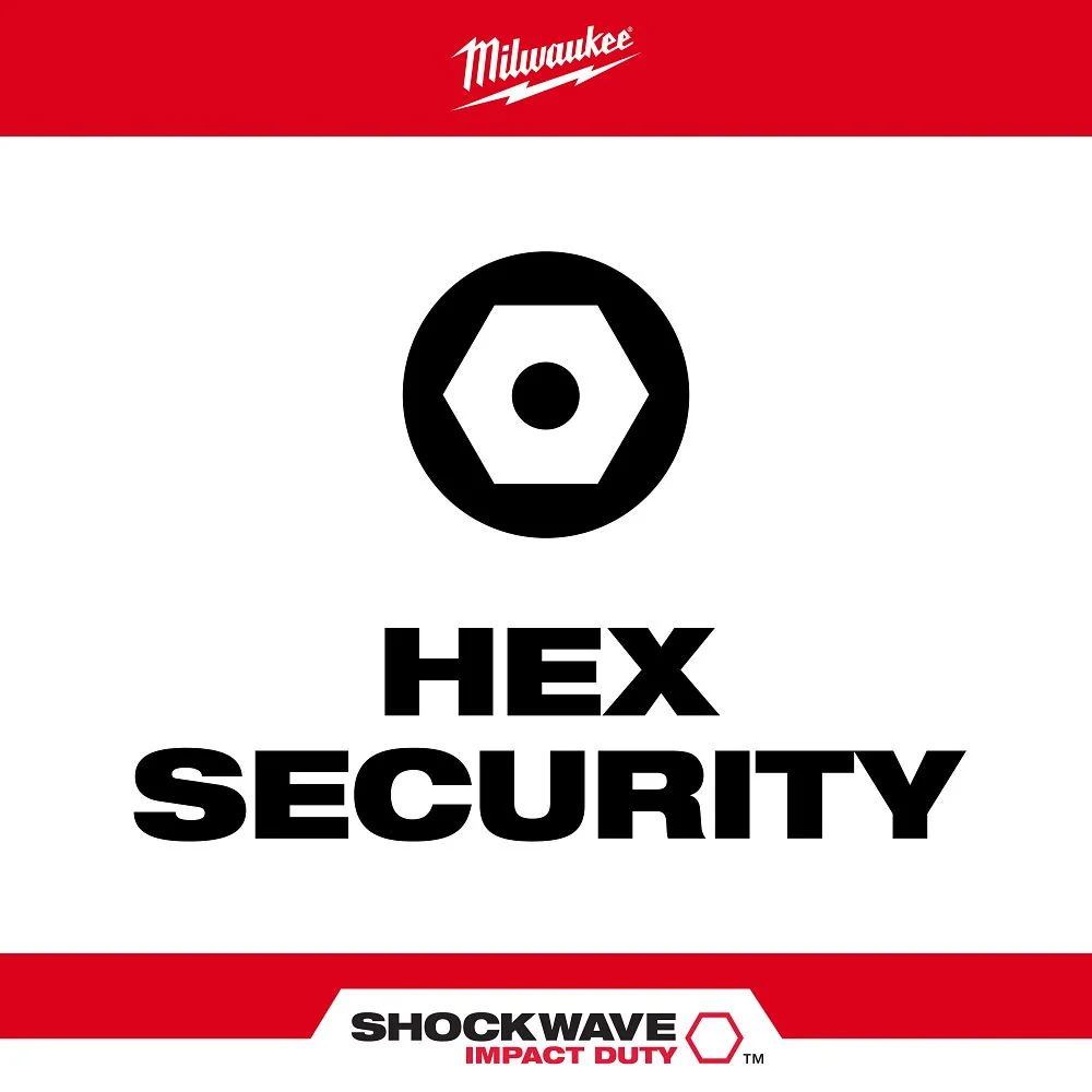 Milwaukee Tools Insert Hex SEC 48-32-4619