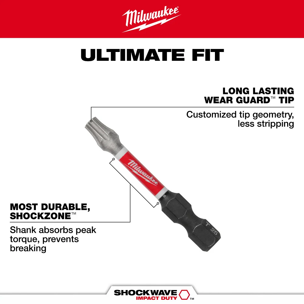 Milwaukee Tools Insert Hex SEC 48-32-4619