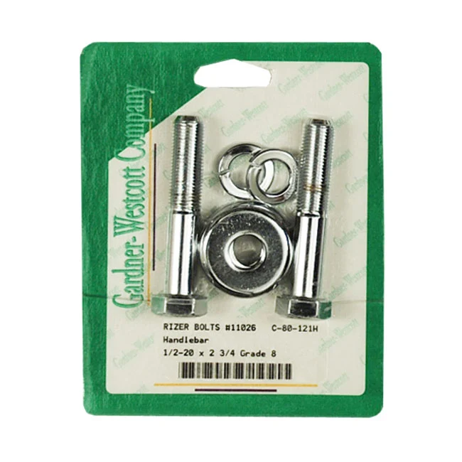 Schuifpoort Riser Bolt Kit 1/2-20 X 2-3/4 Inch Hex Harley-Davidson