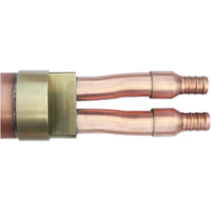Prier P-118X 4" Single Handle Hot & Cold Mixing Hydrant, Oil Rubbed Koperbruin; 1/2" Crimp Pex - P-118X04-ORB