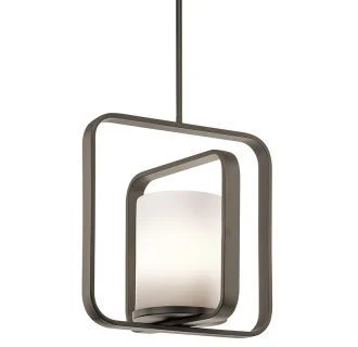 LAMPARA COLGANTE CITY LOFT MED 1LT KICHLER voor Straatverlichting