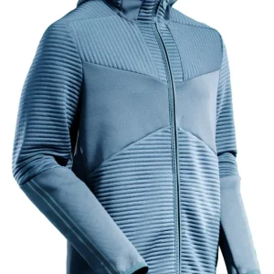 MASCOT Customized Fleece capuchontrui rits - 22603-681 - ijsblauw - maat XL