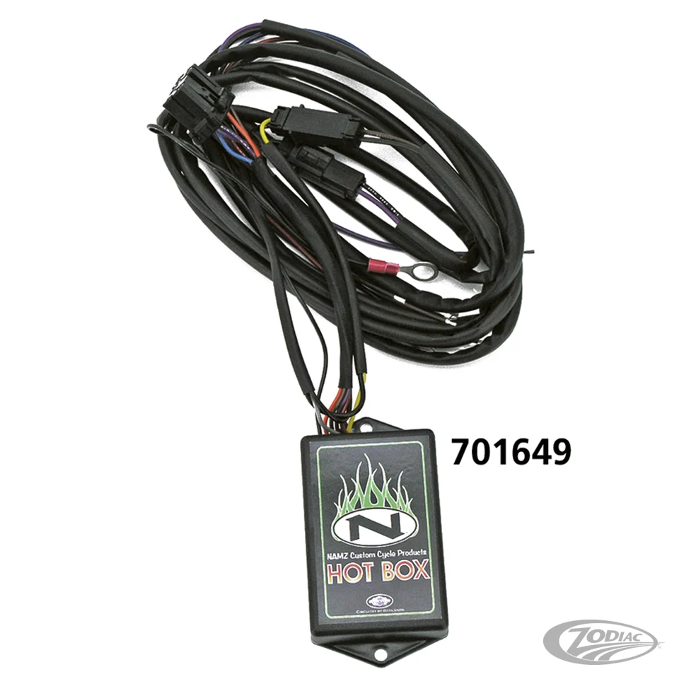 Professionele Kwaliteit NAMZ Hitte box rear harness BT96-up Harley-Davidson