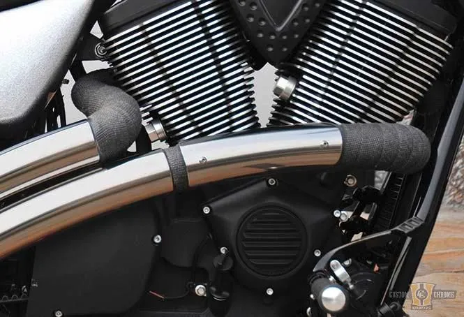 Top Chopp Hammer Heat Shield Harley-Davidson - Vochtbestendige Uitvoering
