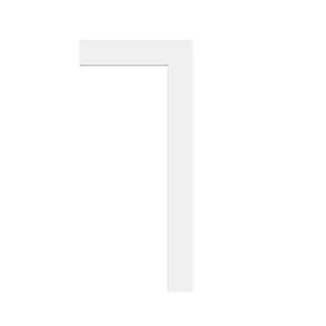 DX157-2300 | Multifunctionele lijst | 13 x 66 x 2300 mm | Deurlijst