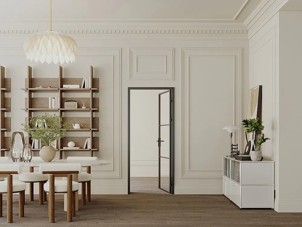 Deur van aluminium en gehard glas - H204 x B83 cm - MASERU